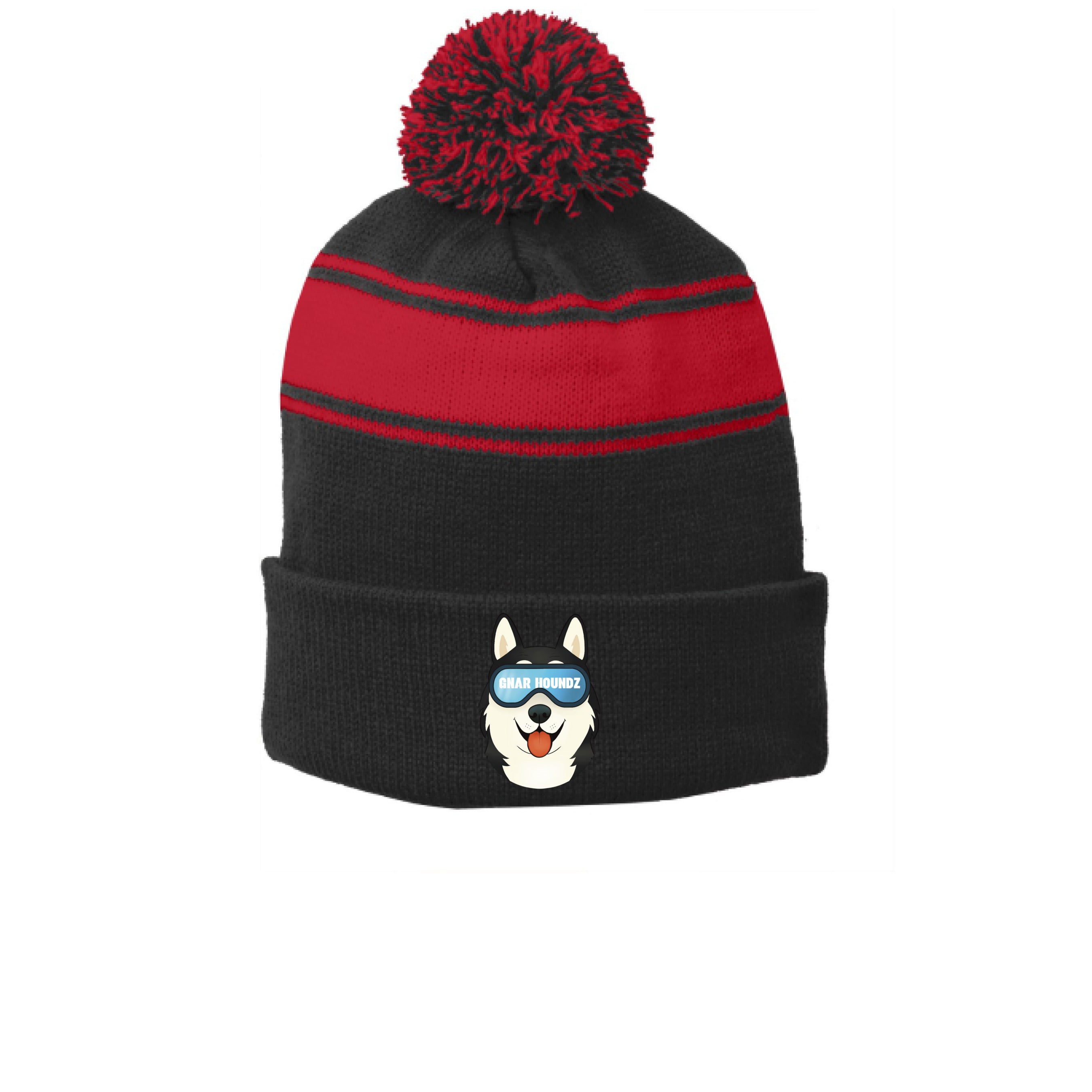 Black/Tr Red - FRONT