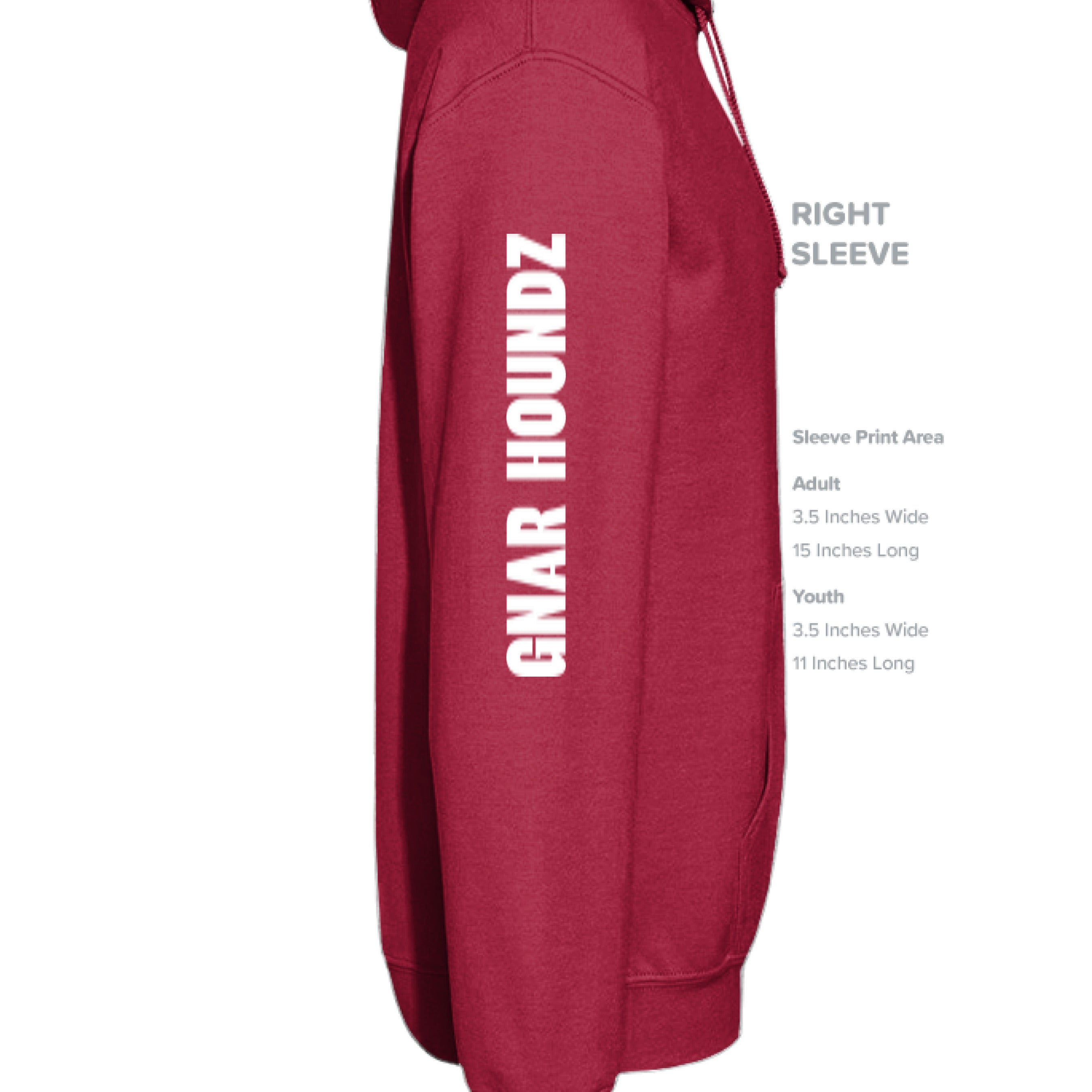 CHERRY RED - SLEEVE_RIGHT