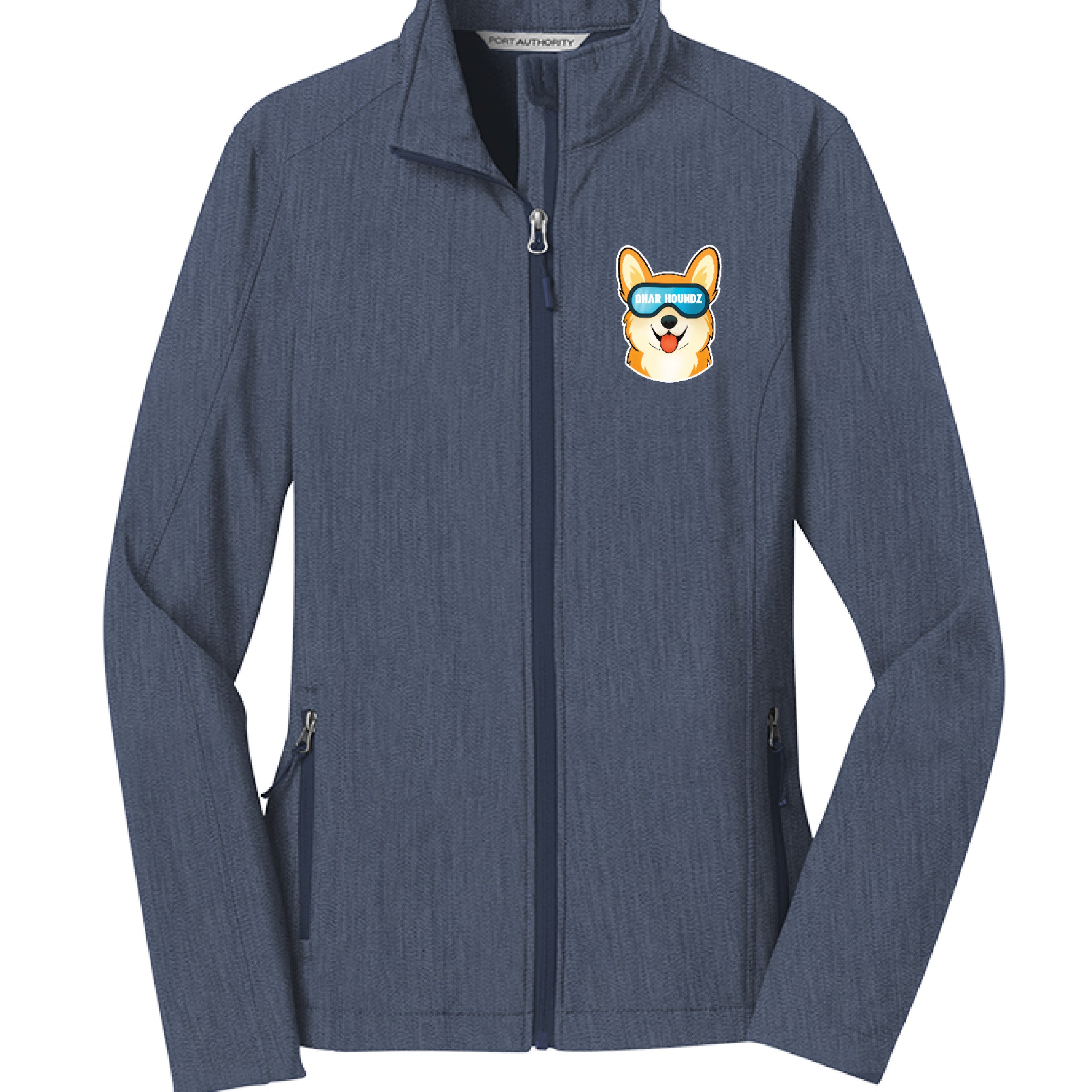 Navy Heather - FRONT