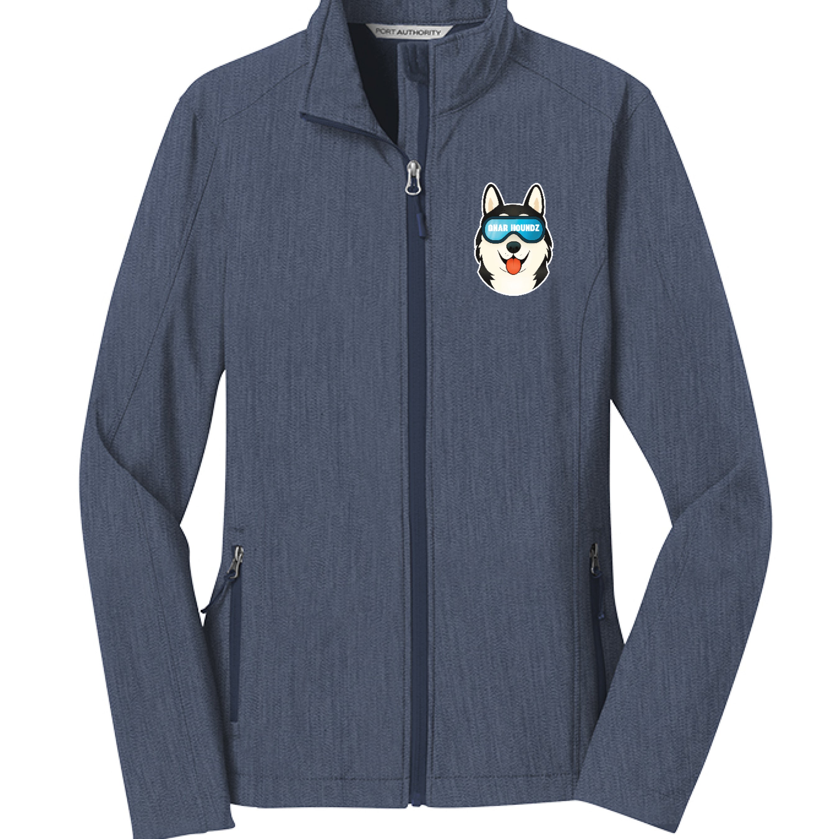 Navy Heather - FRONT